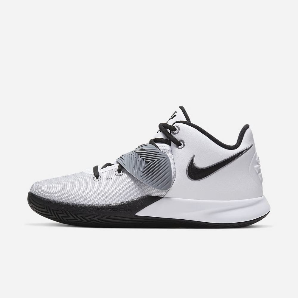 Chaussure De Basket Nike Kyrie Flytrap 3 Blanche 4671-839 White/Cool Grey/Black Homme | LAZ-48423356